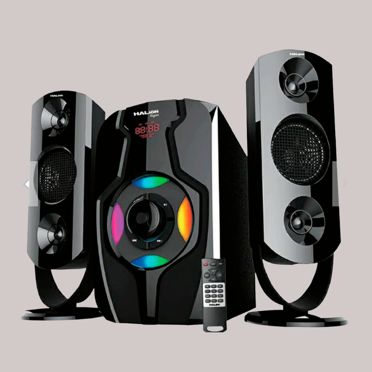 PARLANTE EQUIPO DE SONIDO 2.1 WOOFER HALION PEGASO HA-F80